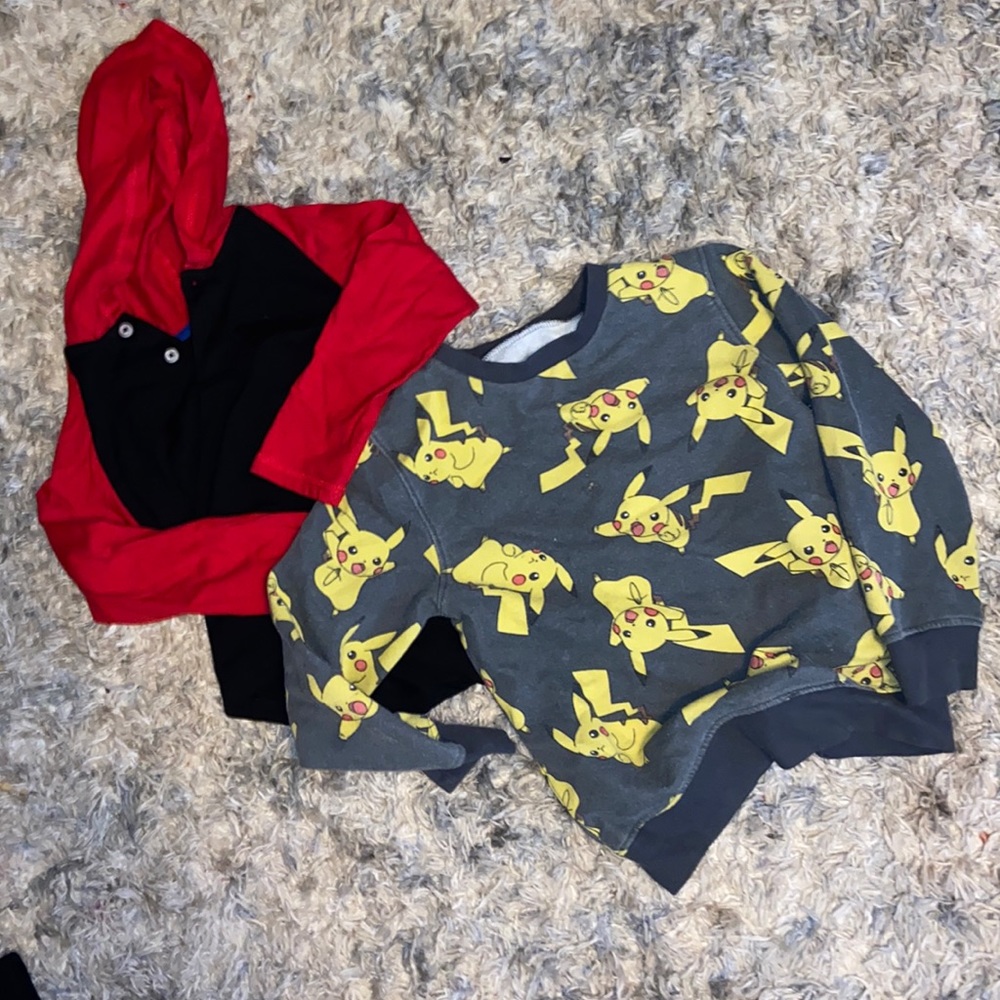 Long sleeve boys Pokémon sweater